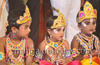 Over 2000 kids taking part in colourful Sri Krishna contest at Kadri